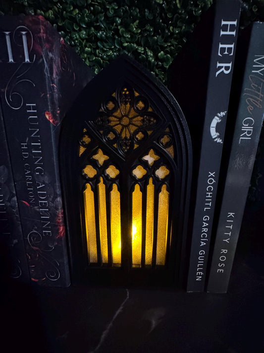 Gothic Cathedral Door Book Nook Light (Magnetic Door)