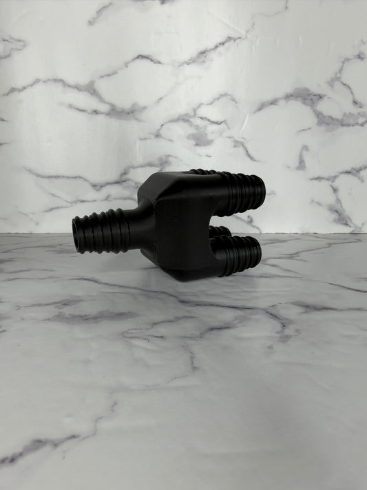 Quad Fog Splitter – 4-Way Fogger Hose Splitter for Multiple Reptile Enclosures