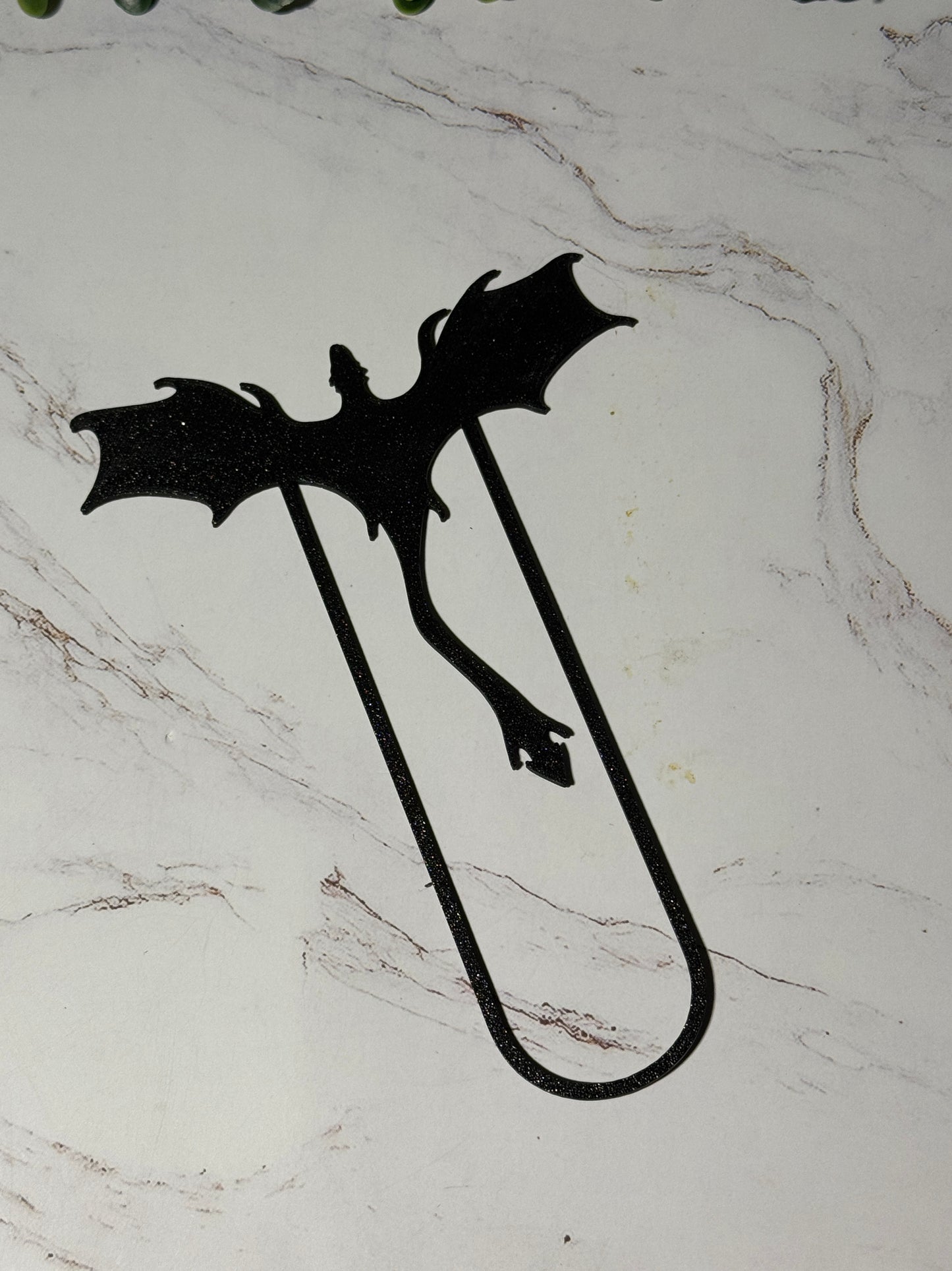 3D Printed Dragon Bookmarks (Multi-Pack) | Fantasy Book Mark Set | Dragon Clip/Paperclip Bookmark