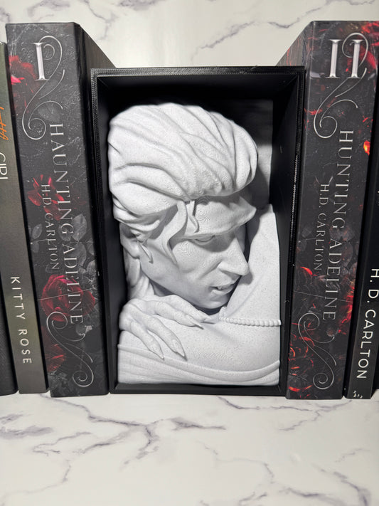 Vampire Book Nook | Gothic Dark Romance Shelf Decor
