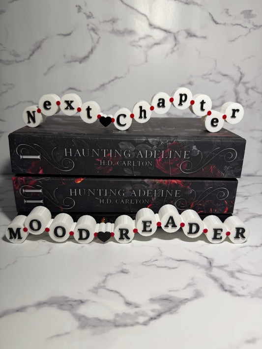 Friendship Bracelet Bookshelf Decor | Bookish Shelf Sign