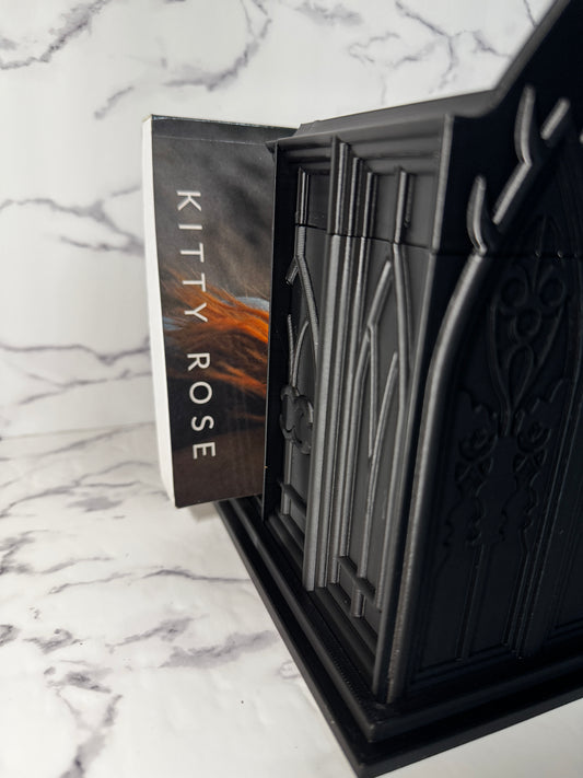 Gothic Cathedral Desk Organizer | Dark Academia Office Decor