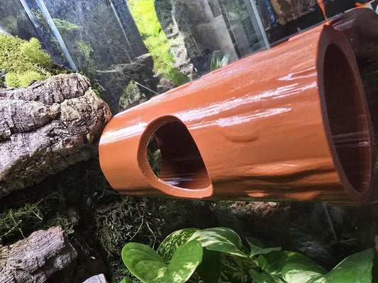 Magnetic Log Hide for Reptiles & Geckos