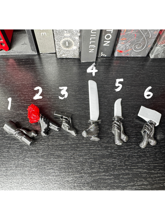 Accessories for Masked Man 1 pc | Interchangeable Add-Ons for Hooded Display Figure