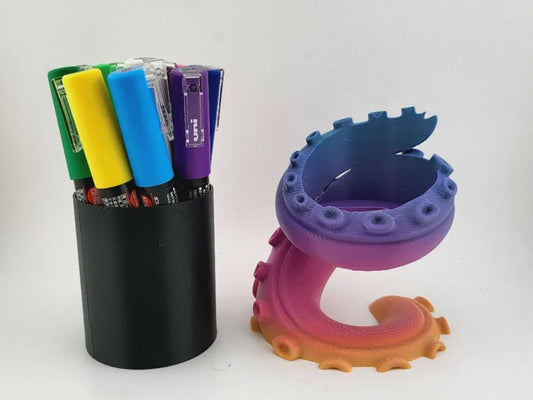 Tentacle Pen Holder – 3D Printed Ocean Fantasy Desk Organizer