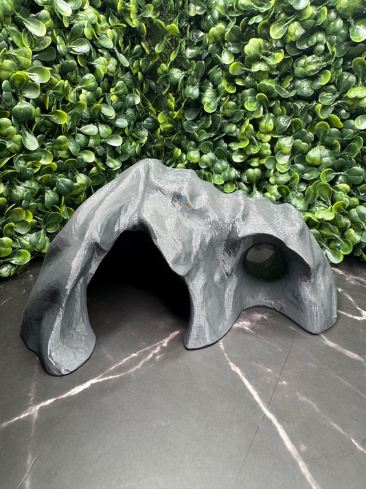 3D Printed Rock Cave Reptile Hide