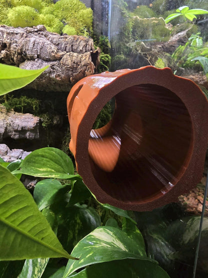 Magnetic Log Hide for Reptiles & Geckos