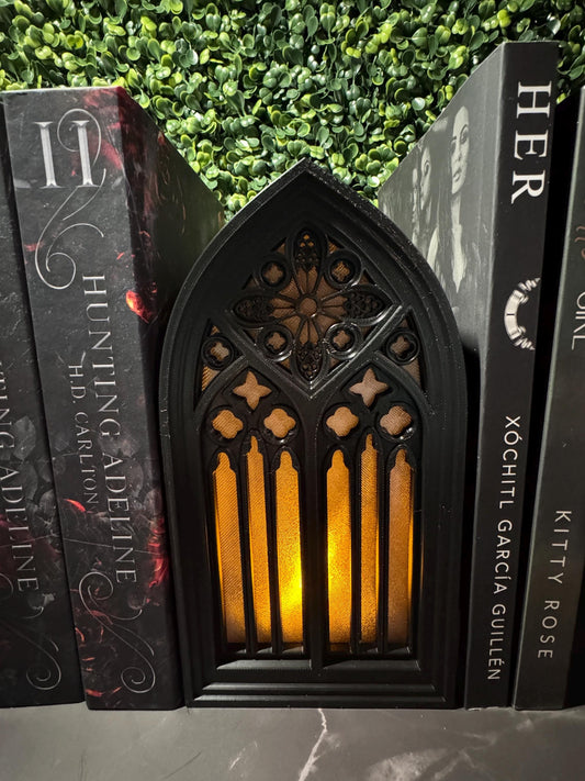 Gothic Cathedral Door Book Nook Light (Magnetic Door)