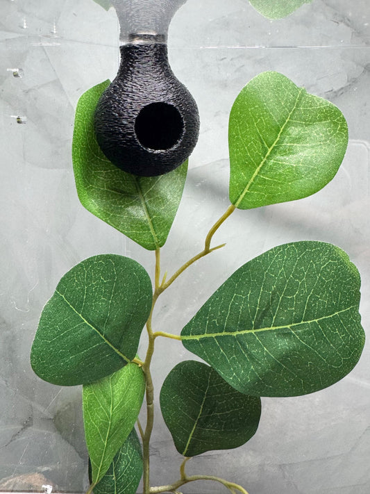 Round Magnetic Top-Mount Spider Hide | 3D Printed Tarantula & Jumping Spider Enclosure Hideout | Arboreal Invertebrate Hide