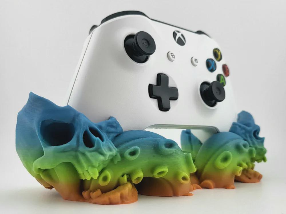 Gaming Controller Stand | 3D Printed Holder for Desk or Display
