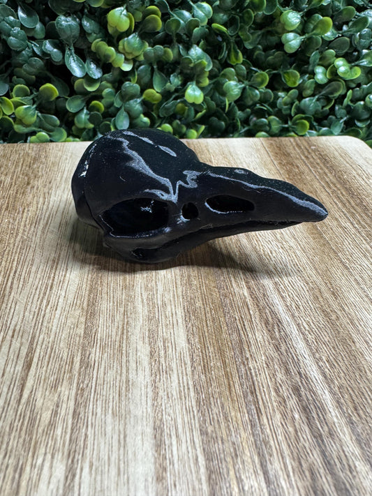 Raven Skull Spider Hide | 3D Printed Terrarium Decor | Arboreal & Terrestrial Hide