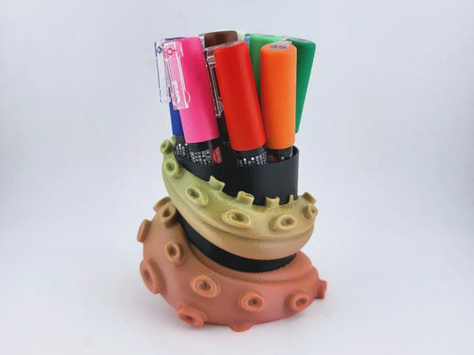 Tentacle Pen Holder – 3D Printed Ocean Fantasy Desk Organizer