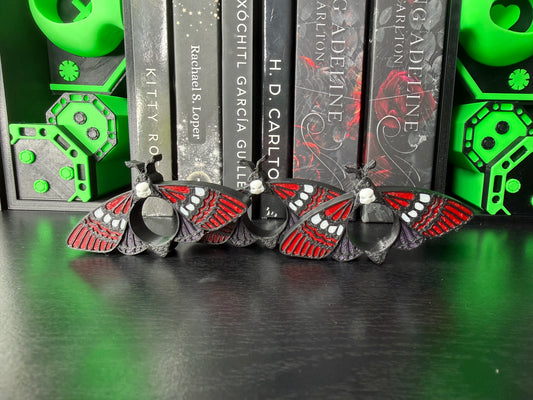 Death Moth Book Page Holder | Dark Academia Reader Gift