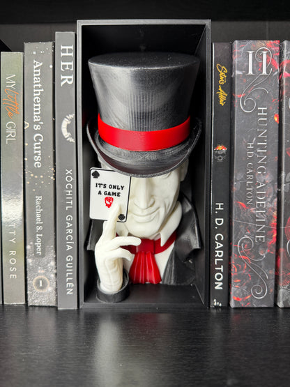 Mysterious Ringmaster Book Nook | Dark Fantasy Bookish Decor