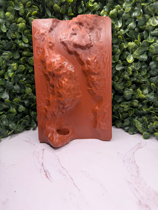 Canyun Background Spider Enclosure | Optional Magnetic | Custom Size Climbing Wall | Jumping Spider Habitat Decor