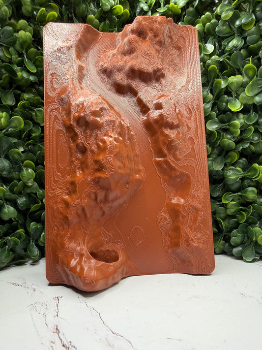 Canyun Background Spider Enclosure | Optional Magnetic | Custom Size Climbing Wall | Jumping Spider Habitat Decor