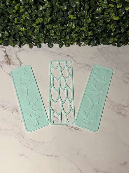 3D Printed Dragon Bookmarks (Multi-Pack) | Fantasy Book Mark Set | Dragon Clip/Paperclip Bookmark