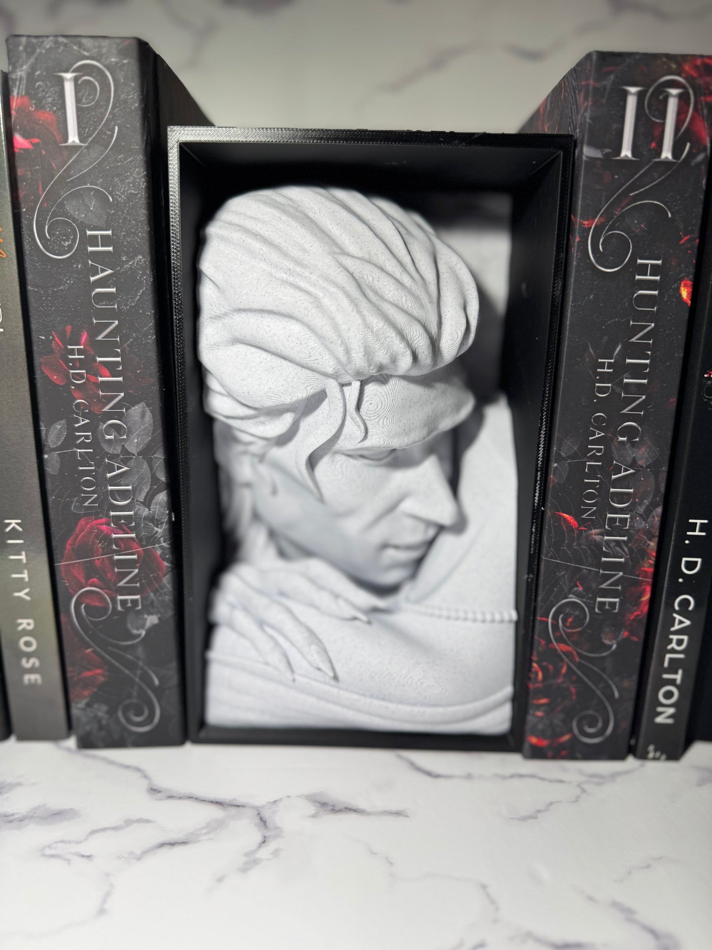 Vampire Book Nook | Gothic Dark Romance Shelf Decor