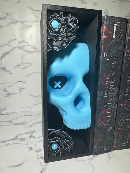 Skull & Roses Book Nook | Dark Romance | Bookish Decor