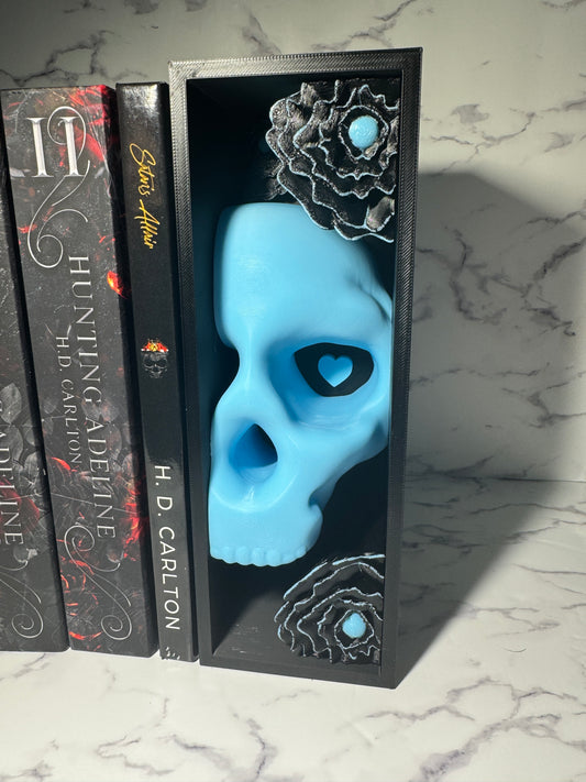 Skull & Roses Book Nook | Dark Romance | Bookish Decor