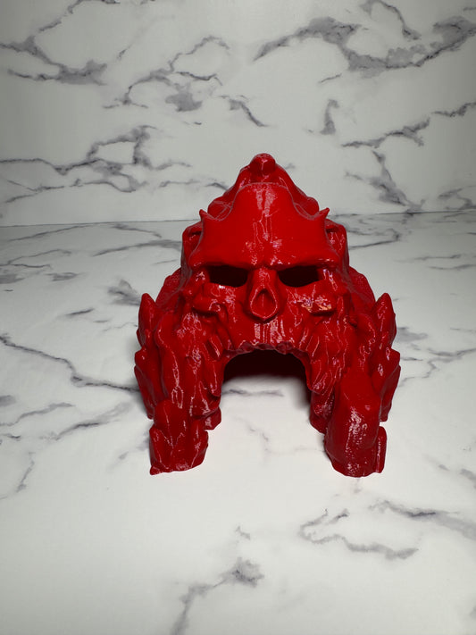 Skull Cave Reptile Hide | Spooky Terrarium Hideout | 3D Printed Enclosure Decor