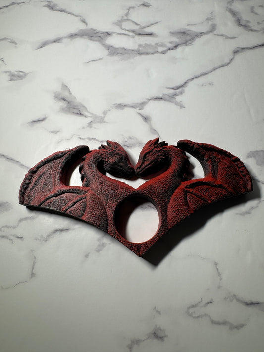 Dragon Heart Book Page Holder | Thumb Page Holder Ring | Fantasy Reading Accessory