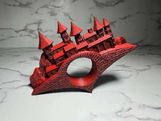 Fantasy Castle Thumb Book Holder | One-Hand Reading Page Keeper | Book Lover Gift