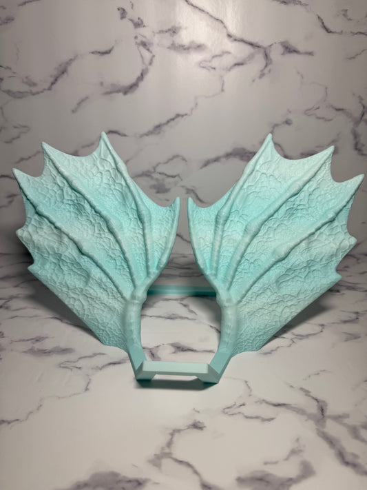 Book Wyrm Display Stand | Dragon Wing Book Holder | Fantasy Bookshelf Decor | 3D Printed Book Display | Bookish Gift