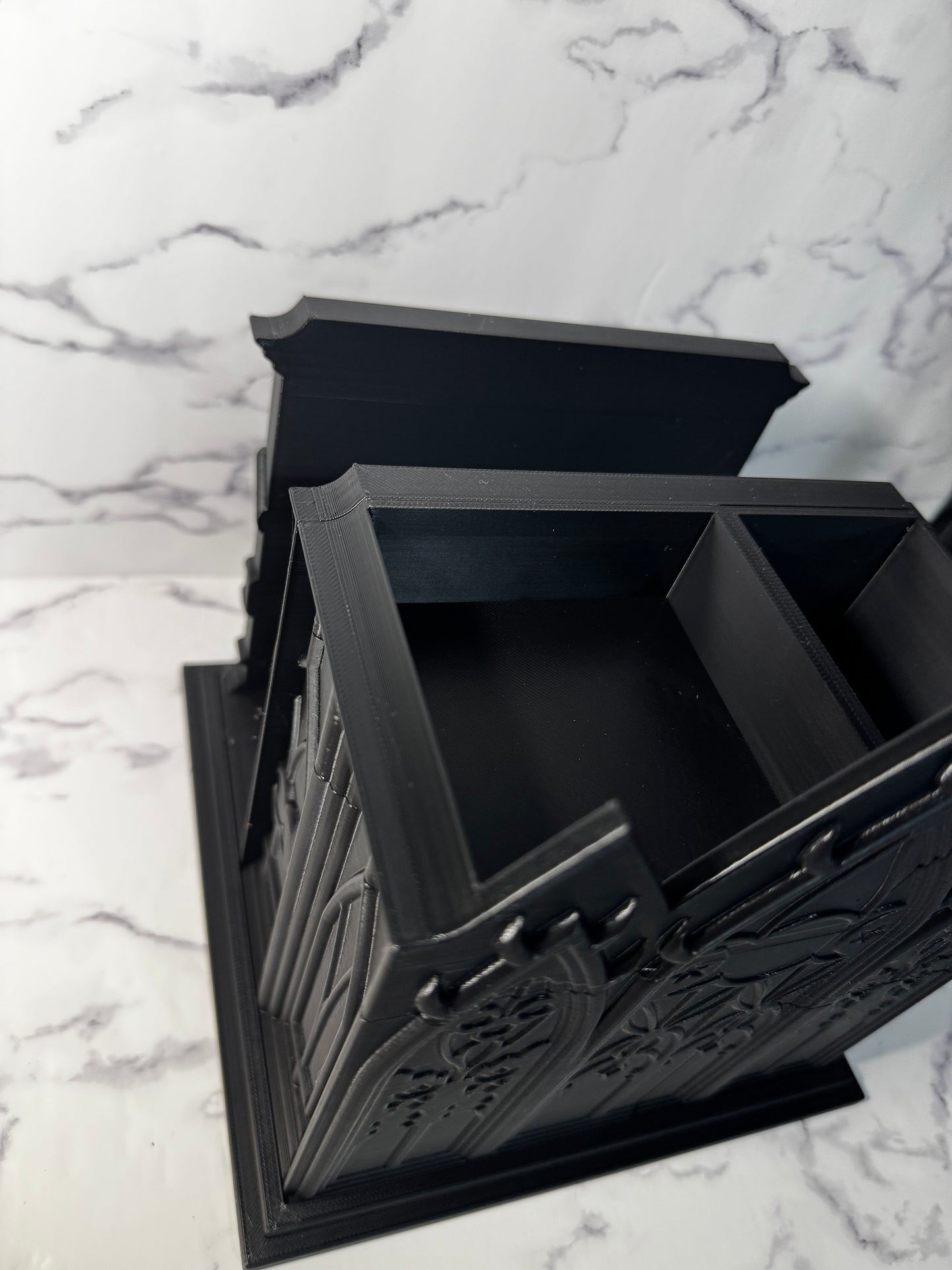 Gothic Cathedral Desk Organizer | Dark Academia Office Decor