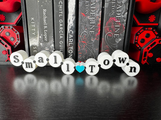 Tropes Friendship Bracelet Bookshelf Decor | Bookish Shelf Sign