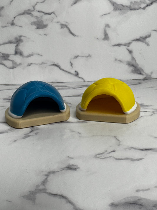 Turtle Shell Magnetic Spider Hide | 3D Printed Jumping Spider Enclosure Decor