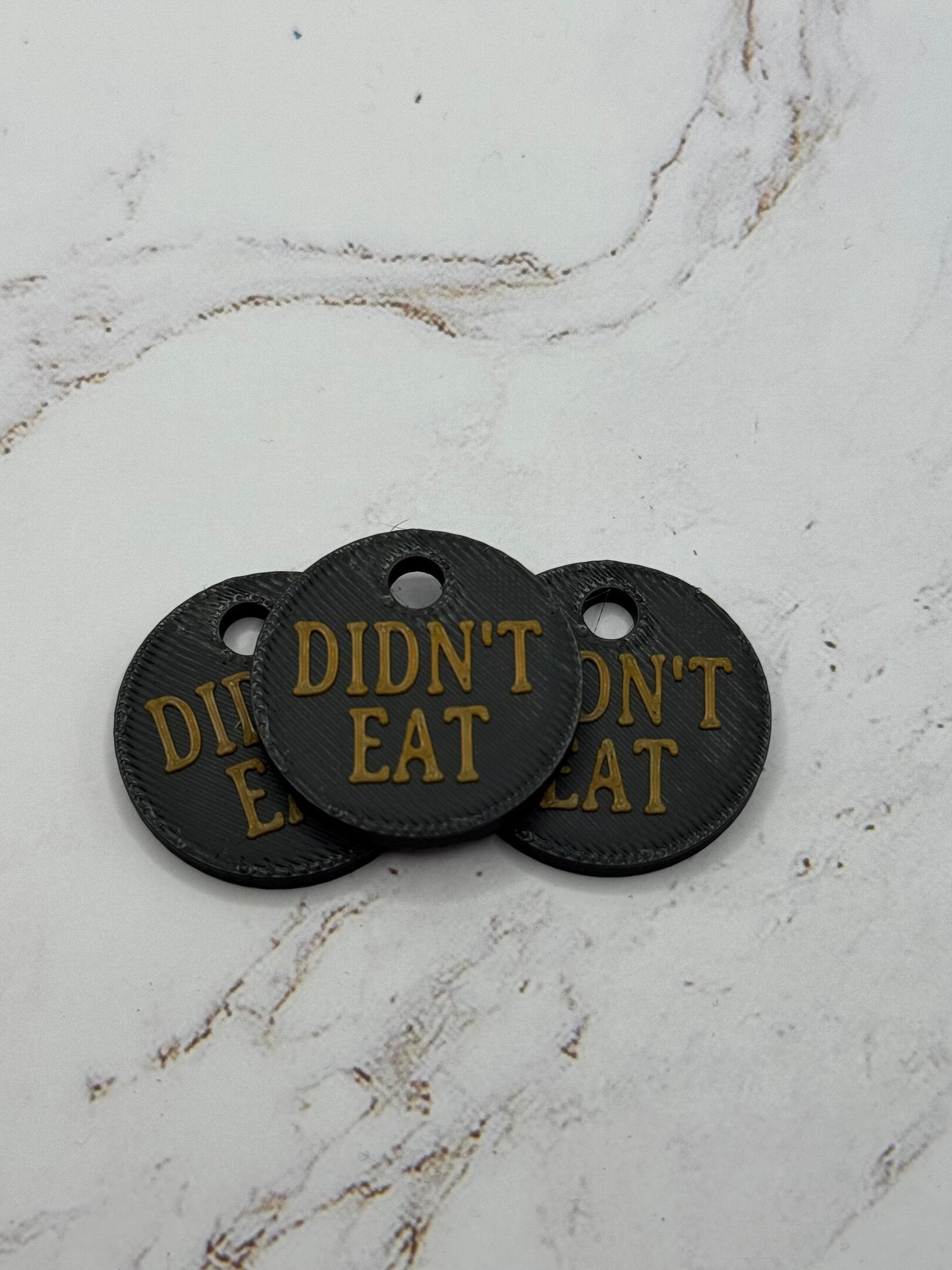 Didn’t Eat Reptile Tag – Feeding Tracker Identifier for Breeders & Reptile Care