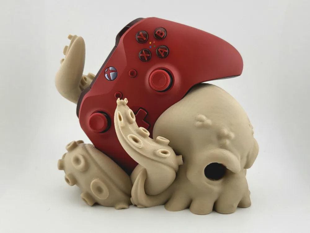 Gaming Controller Stand | 3D Printed Holder for Desk or Display