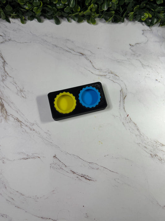 Silicone Reptile Feeder Cup Holder 10 packs