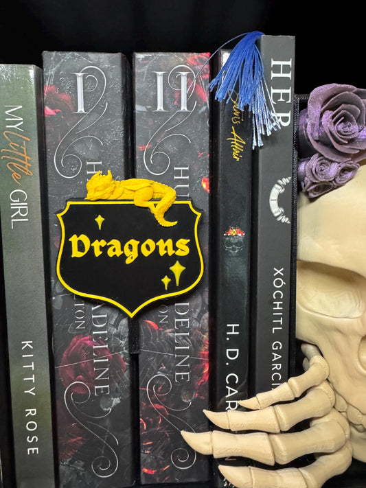 Customizable Bookshelf Signs